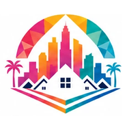 LA Renewal logo - a colorful Los Angeles skyline and homes